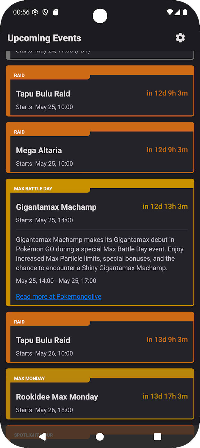 Dark Mode Screenshot