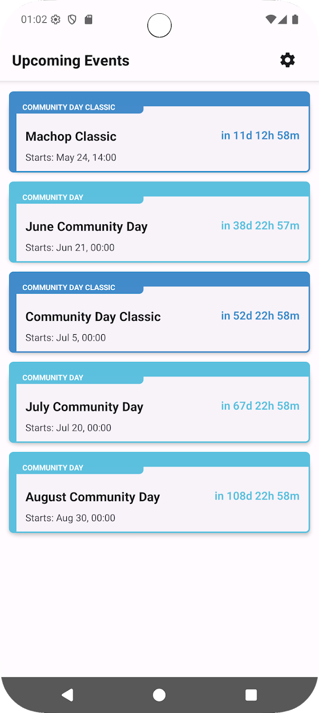 Light Mode Screenshot